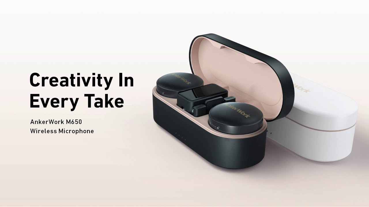 Introducing the All-New AnkerWork M650 Wireless Microphone - YouTube