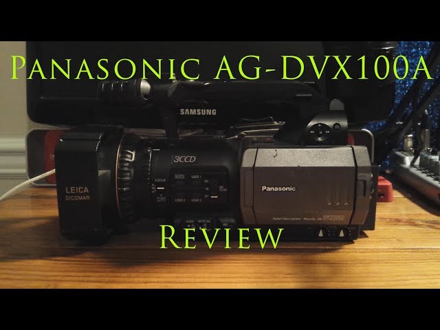 Panasonic AG-DVX100A Review - YouTube