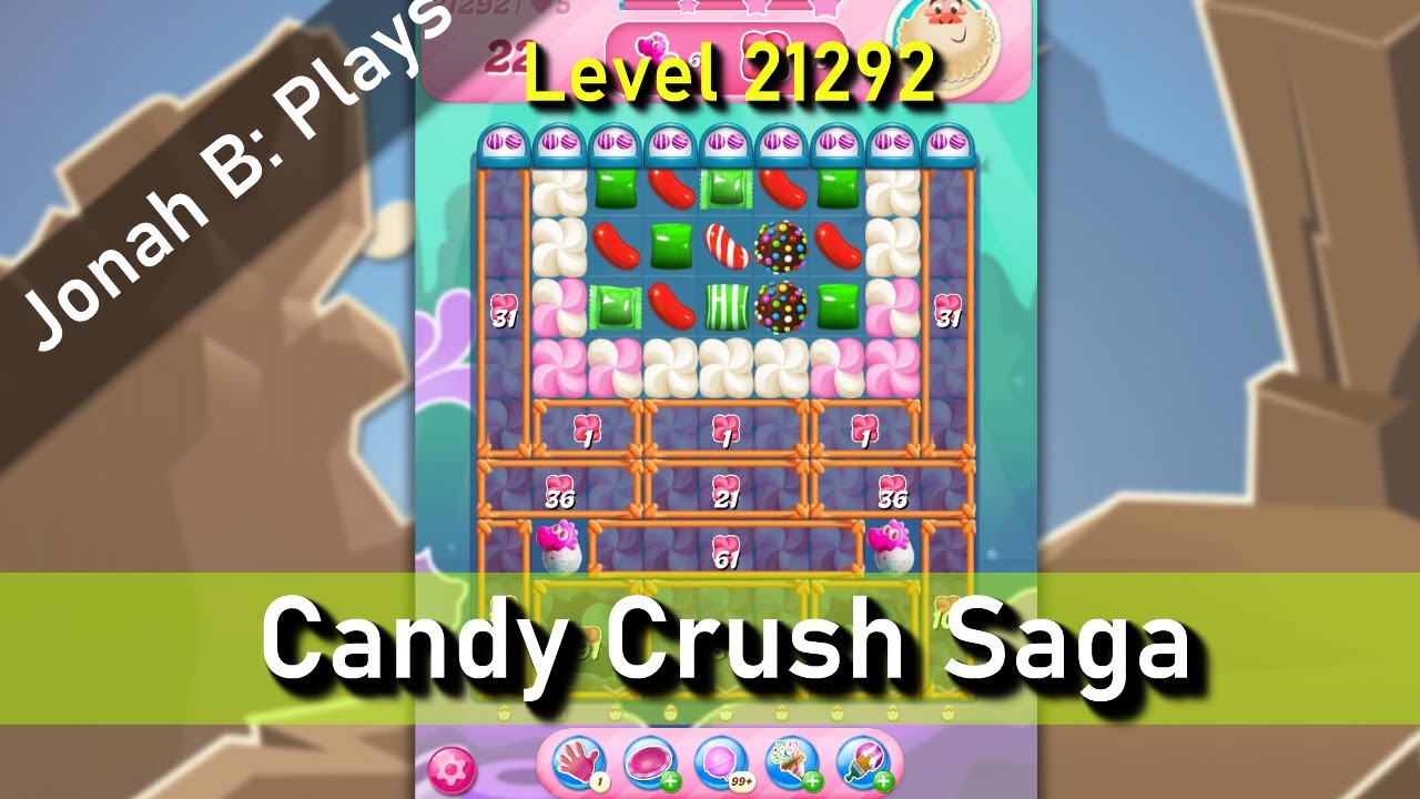 Candy Crush Saga Level 21292 - YouTube
