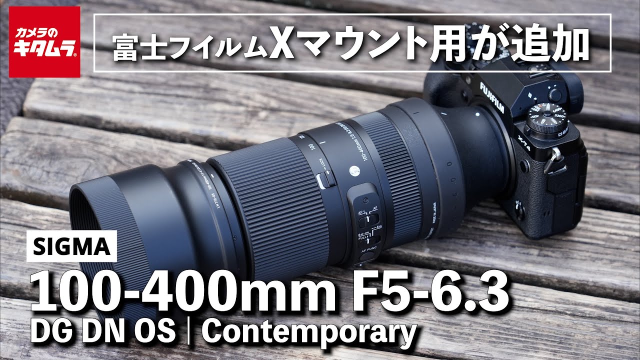 レンズレビュー】シグマ 100-400mm F5-6.3 DG DN OS｜人気の超望遠