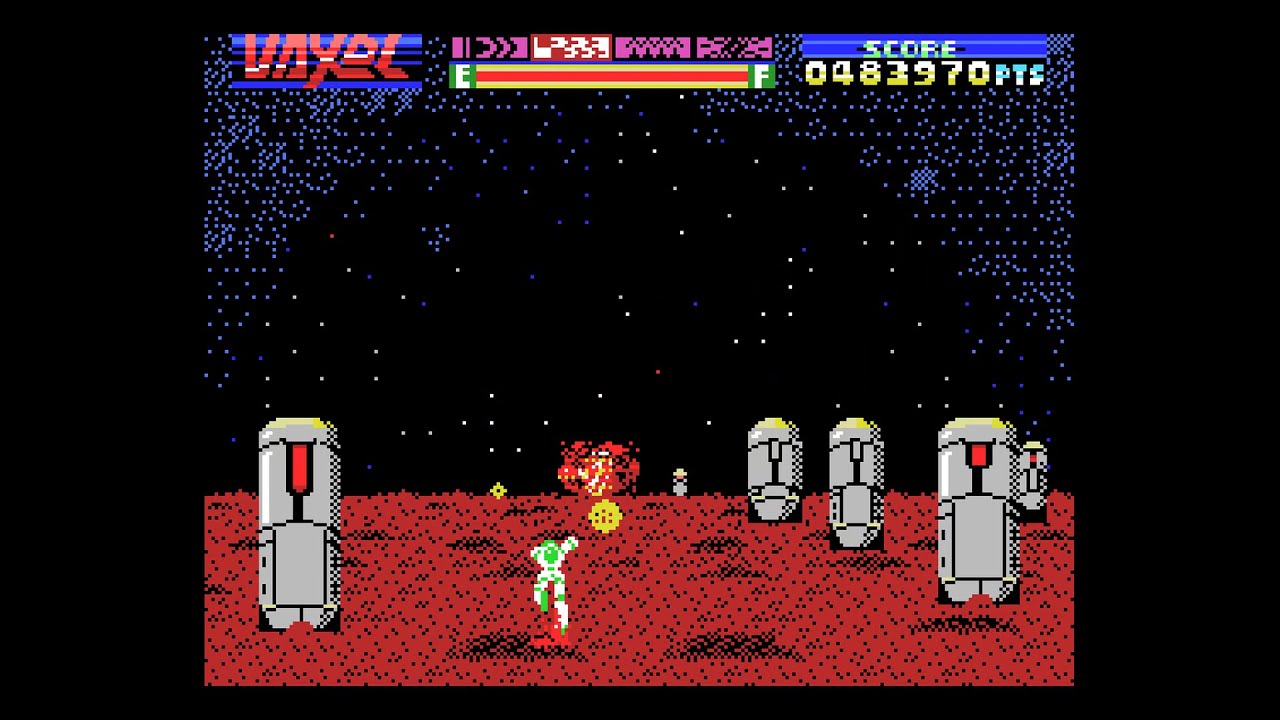 MSX Game: Vaxol (1987 Heart Soft) Longplay with cheats - YouTube