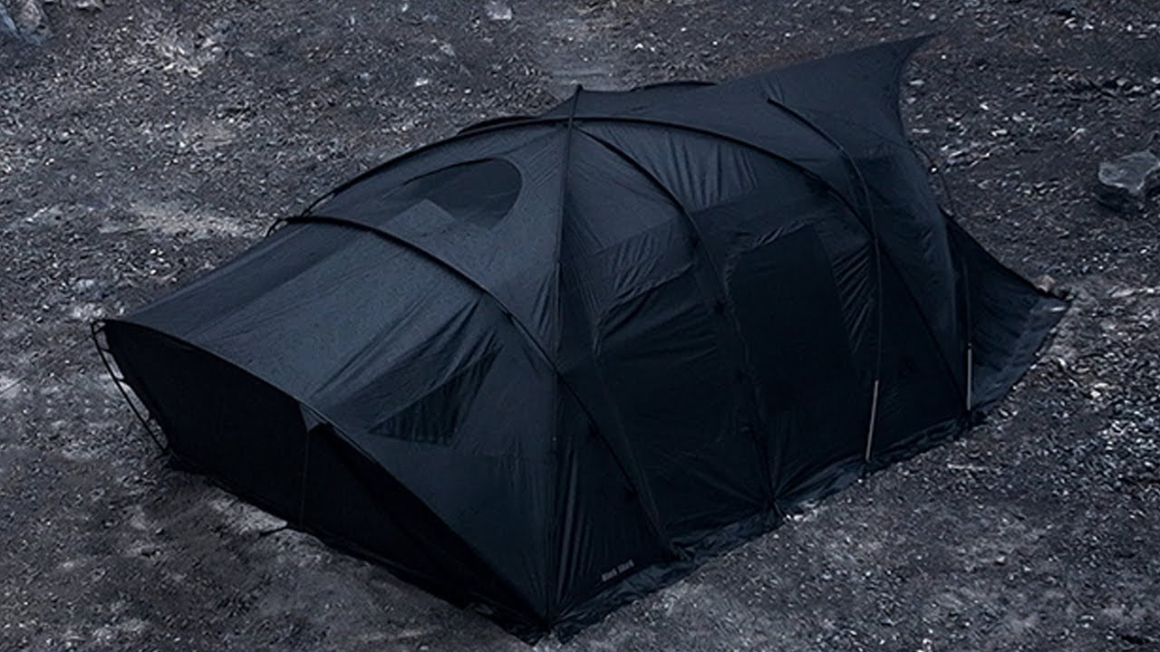 WEEKLAND】のブラックシャークトンネルテント - 「BLACK SHARK 002