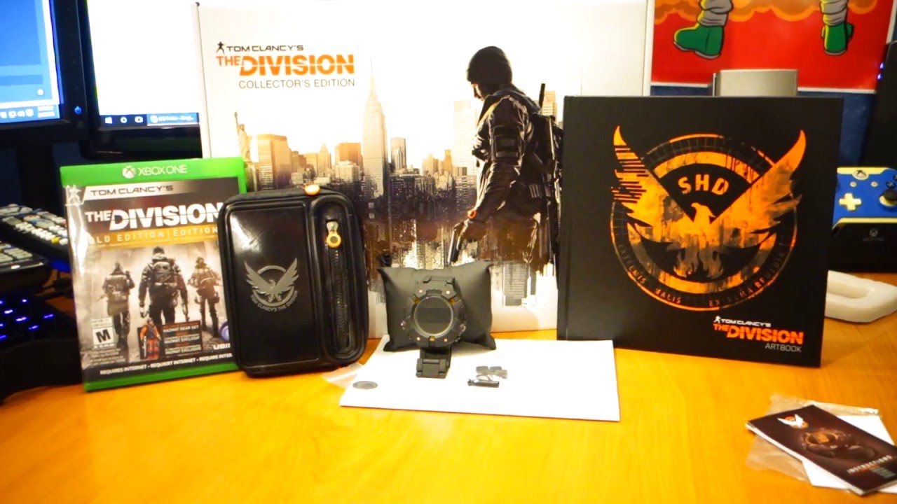Tom Clancy's The Division Collector's Edition Unboxing (Xbox One