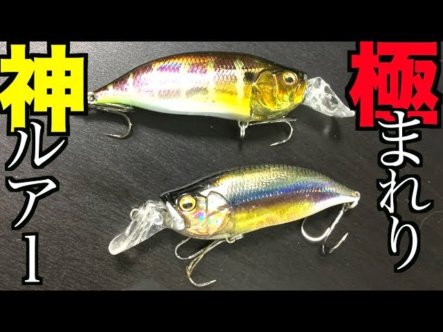 メガバスXイマカツ奇跡のバス釣ルアーが神卍釣れ過ぎた！【アイ