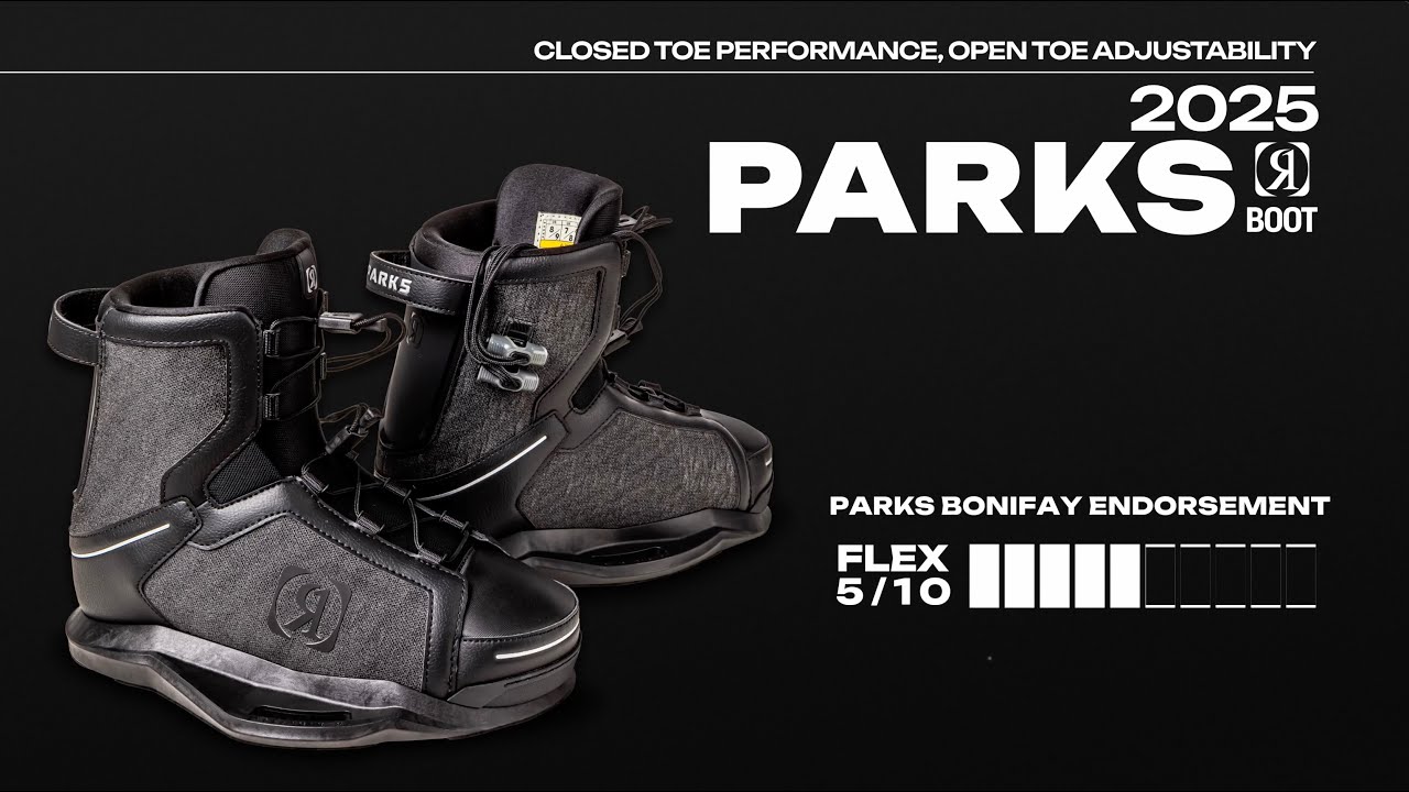 2025 Ronix Parks Boots: Closed-Toe Fit with Open-Toe Versatility