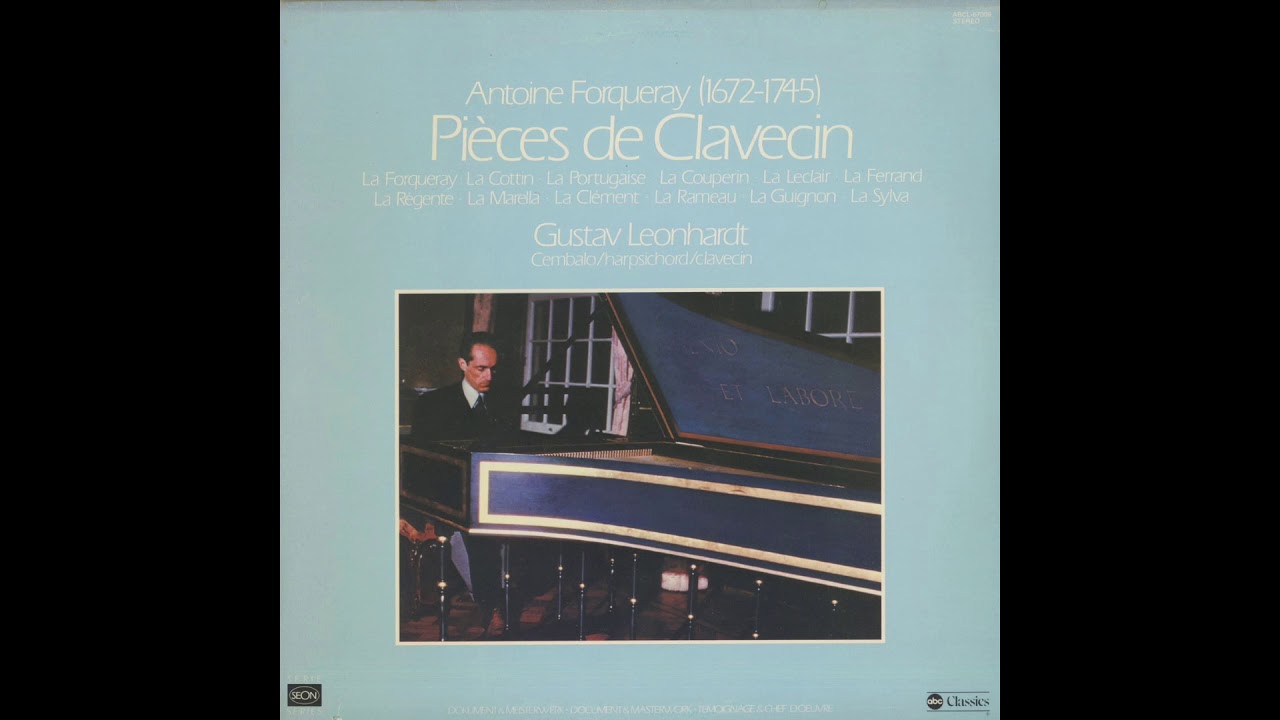 Silent Tone Record/フォルクレ・チェンバロ曲集（全12曲）/グスタフ