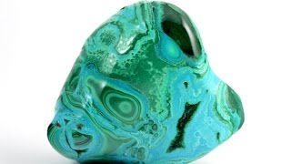 クリソコラ (珪孔雀石) マラカイト共生 原石 磨き 153g｜天然石 原石