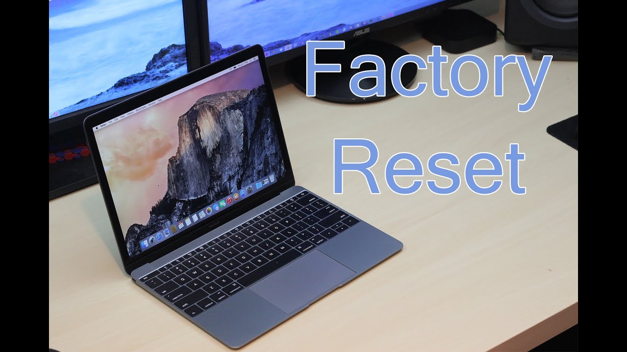 How to Factory Reset MacBook (2015 Method) - YouTube