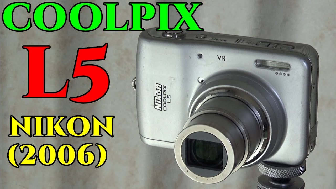 ジャンク】880円 NIKON COOLPIX L5 動作検証・作例 VRが優秀な5倍