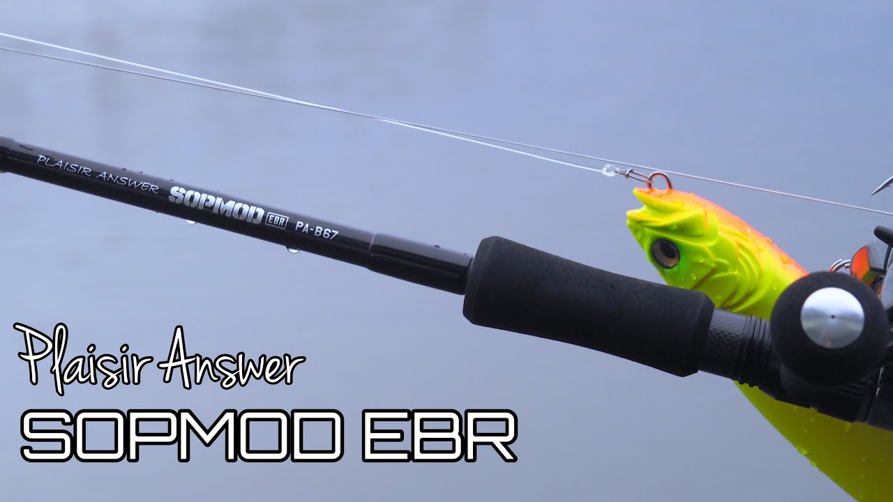 ジャイアントベイトをPEラインで快適に扱う為の竿！〜Plaisir Answer