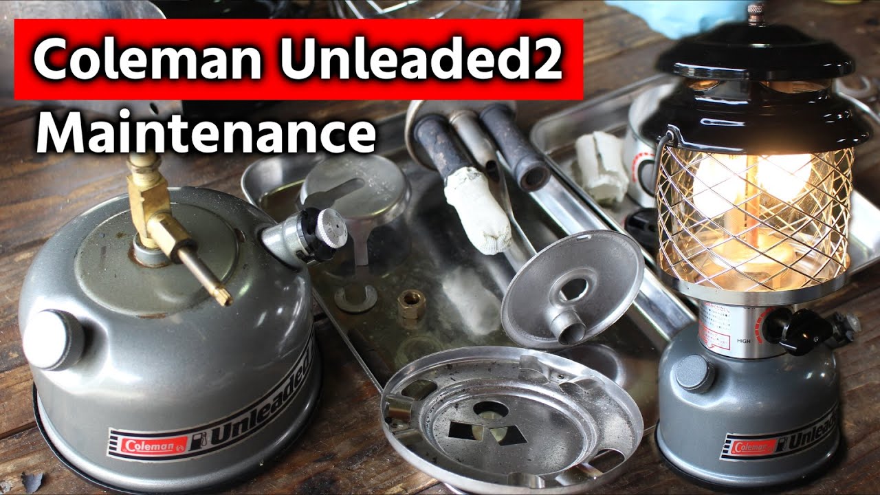 Coleman Unleaded2 lantern maintenance / コールマン ガソリン