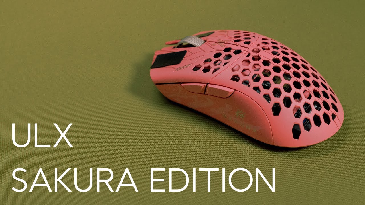 Finalmouse ULX Sakura Edition Mouse Review - YouTube