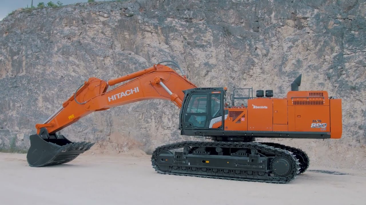 Hitachi ZX890-7 da Iberobrita - YouTube
