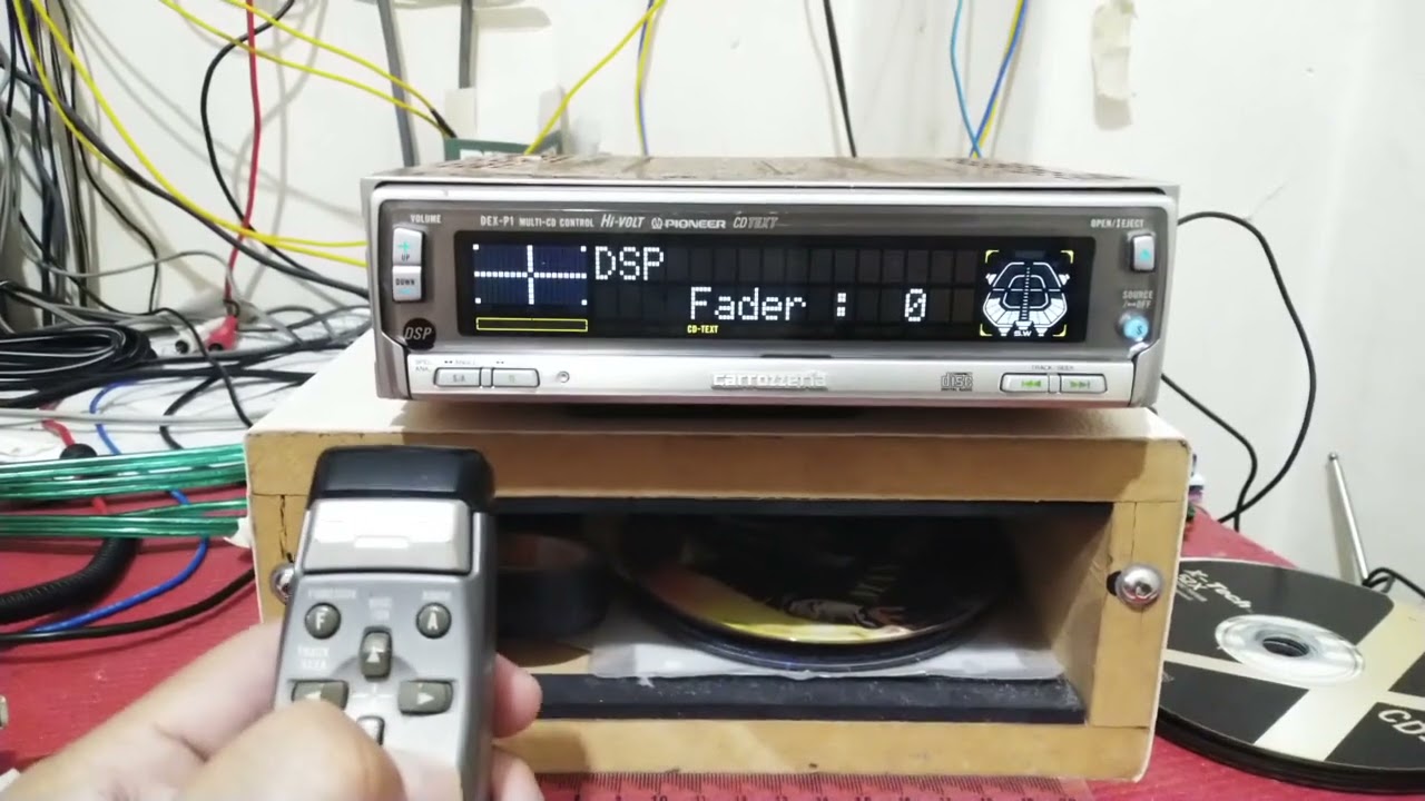 Pioneer Carrozzeria DEX-P1 DEX-P99R CDX-P1250 Head unit Super rare