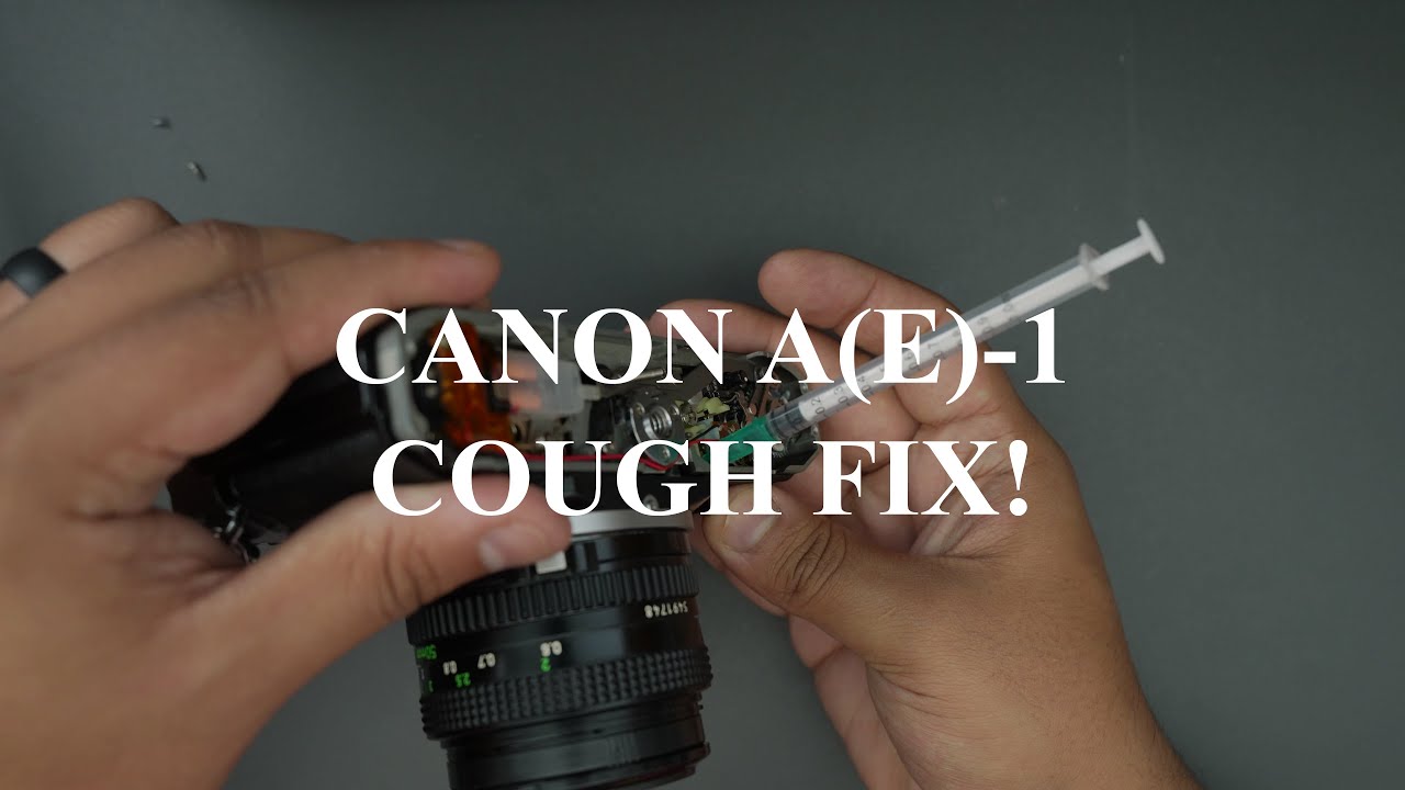 Canon AE 1 Shutter fix - YouTube