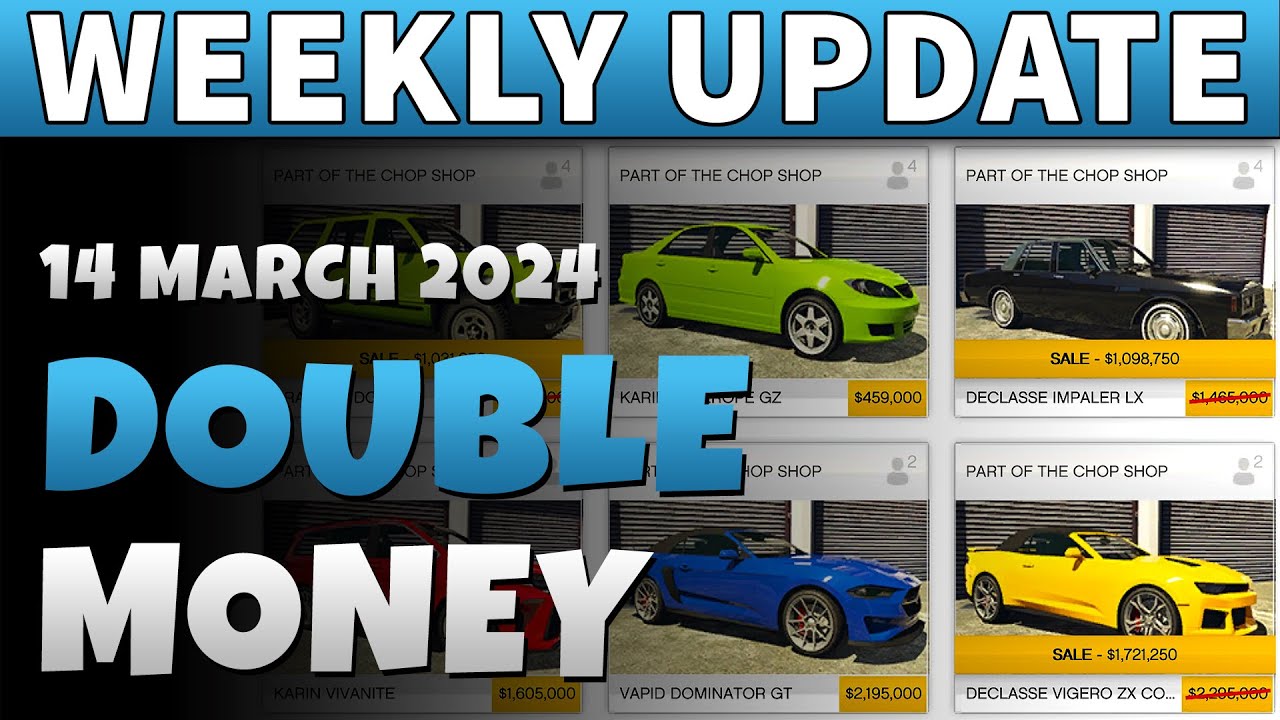 GTA Double Money This Week | GTA ONLINE WEEKLY UPDATE AND