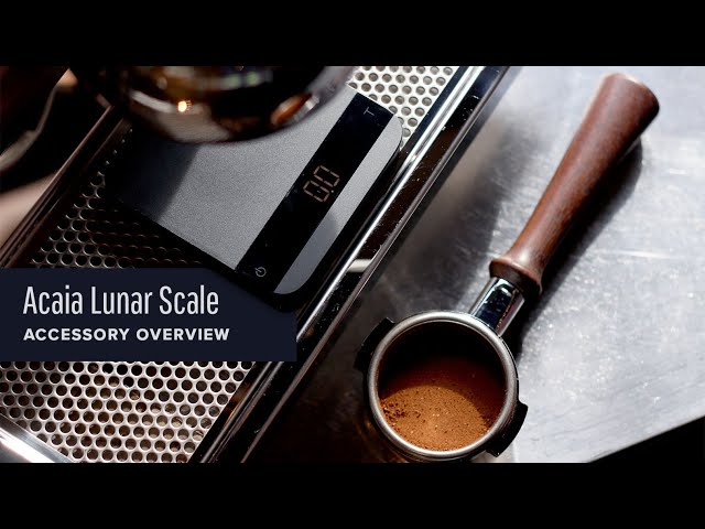 Acaia Lunar Coffee Scale Overview - YouTube