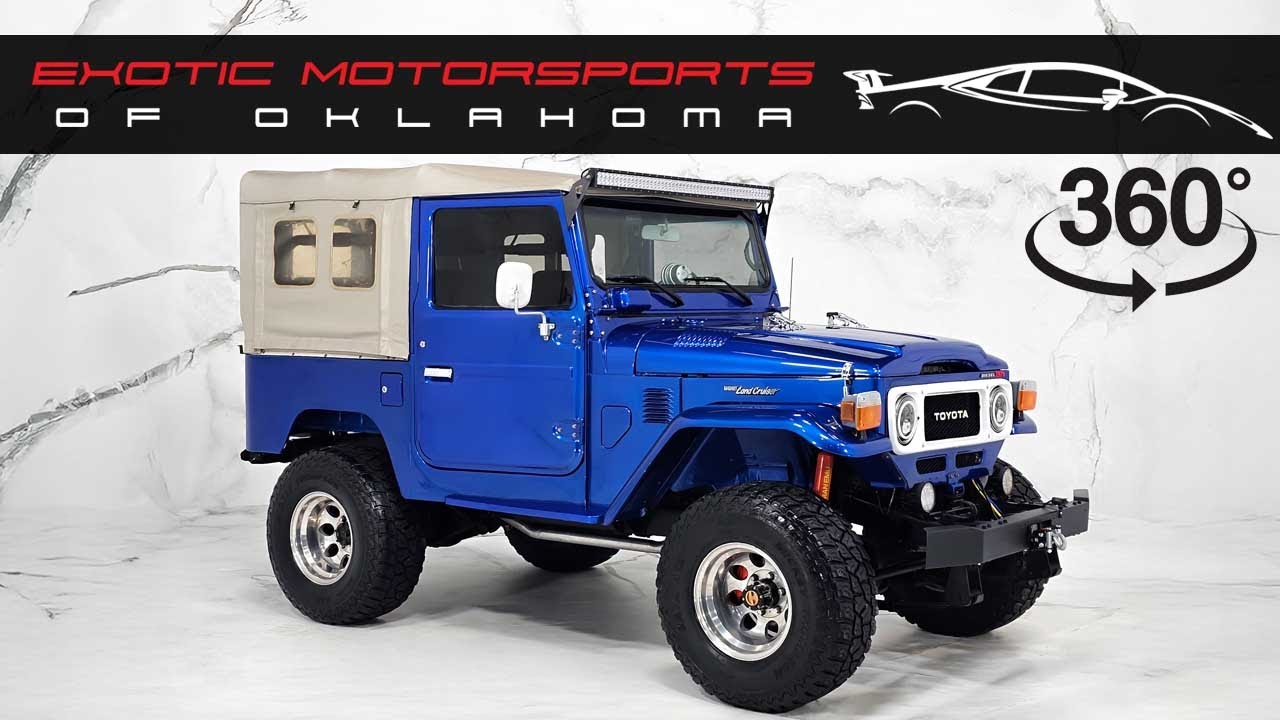 C1727 1978 TOYOTA LAND CRUISER - YouTube