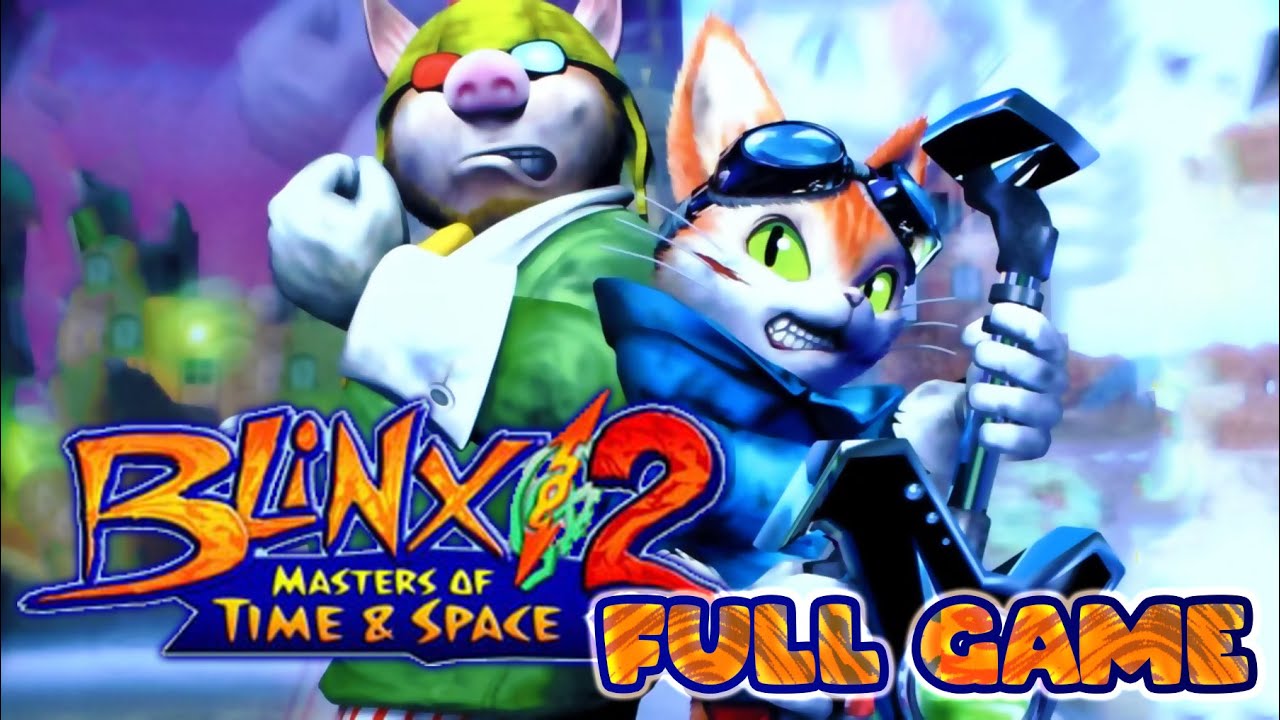 Blinx 2: Masters of Time & Space FULL GAME Longplay (XBOX) - YouTube