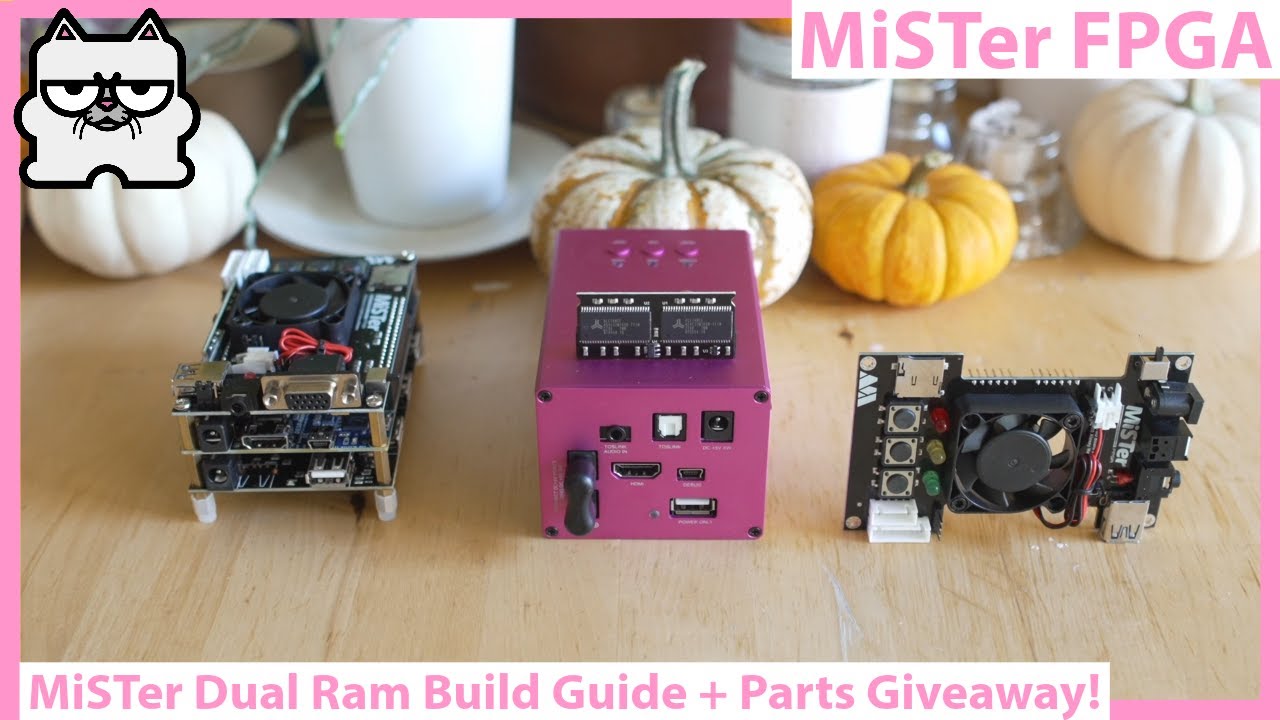 MiSTer FPGA Dual Ram Build Guide and RAM / IO Board Giveaway! What