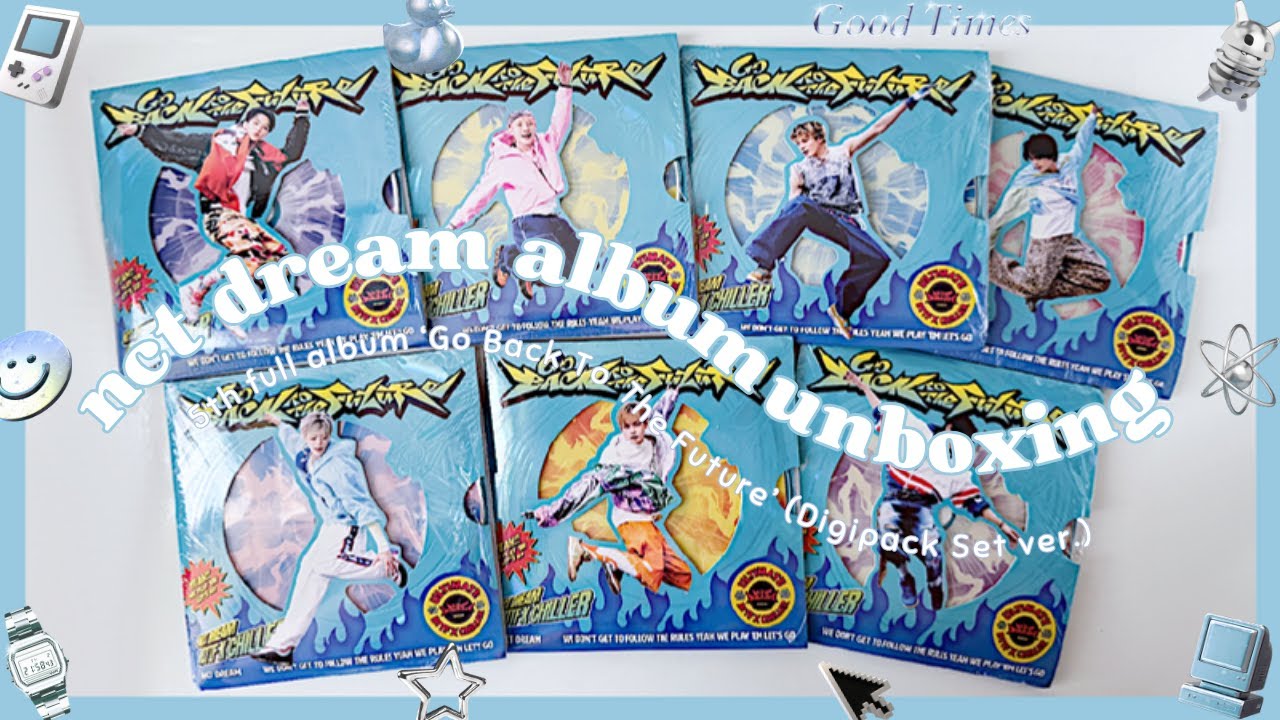 ALBUM UNBOXING] NCT Dream 엔씨티드림 - 5th Full Album 'Go Back To