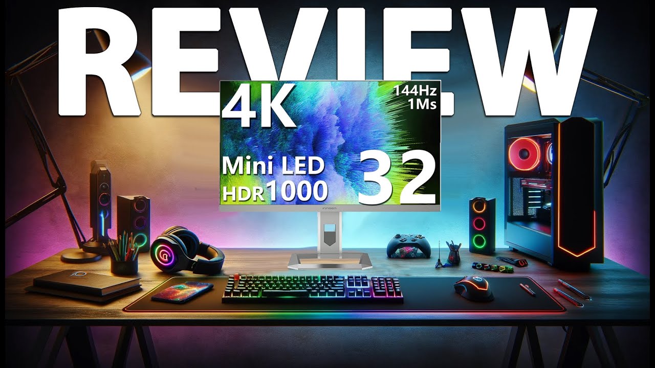 INNOCN 32M2V 32 Inch Mini LED 4K UHD Gaming Monitor ✓ Review