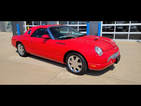 2003 Ford Thunderbird with 6900 miles! - YouTube