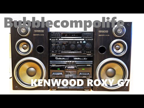 KENWOOD ROXY G7 ケンウッド ロキシー 最高峰 バブルコンポ - YouTube