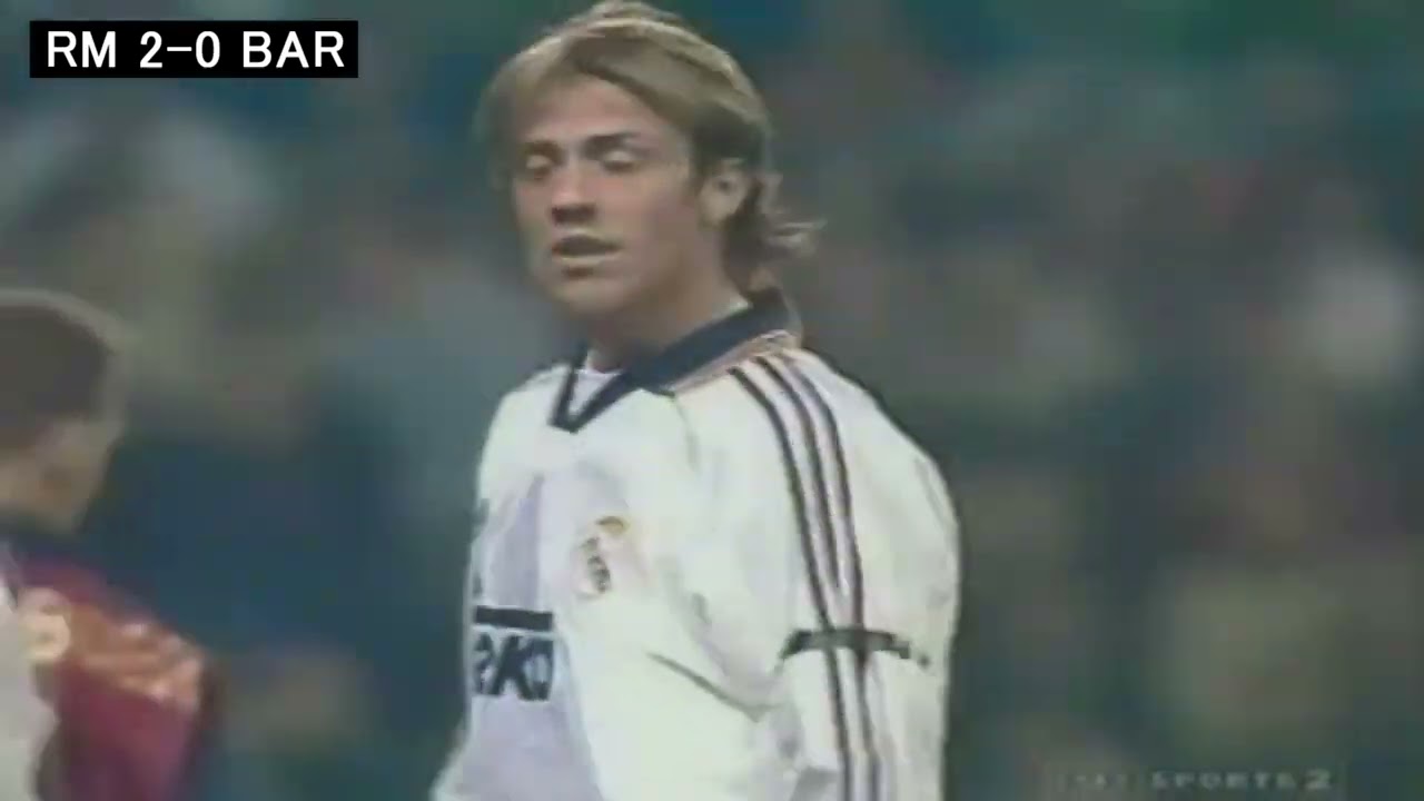 クラシコはいいぞ】99-00 クラシコ レアル・マドリード vs FC