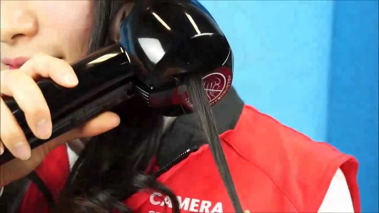 ビックカメラ】ベビリス ヘアアイロン ミラカール 動画で紹介 - YouTube