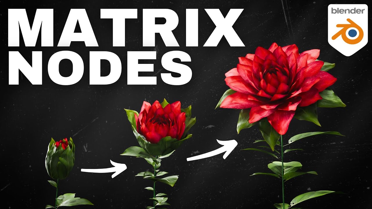 チュートリアル紹介】Blender 4.2で花の開花アニメーションを作ろう