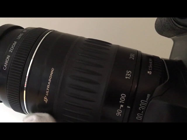 Canon ZOOM LENS EF 90-300mm 1:4.5-5.6 USM - YouTube