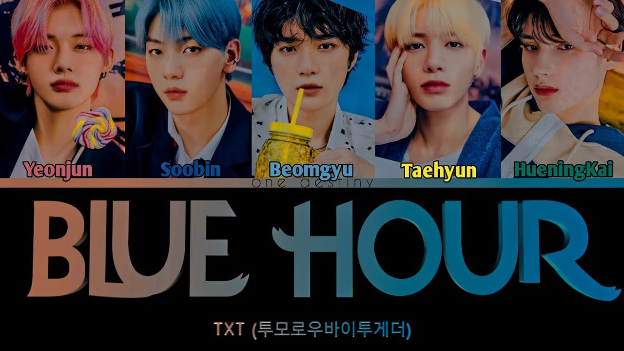 TXT (투모로우바이투게더) - 'BLUE HOUR' Lyrics (Color Coded Lyrics