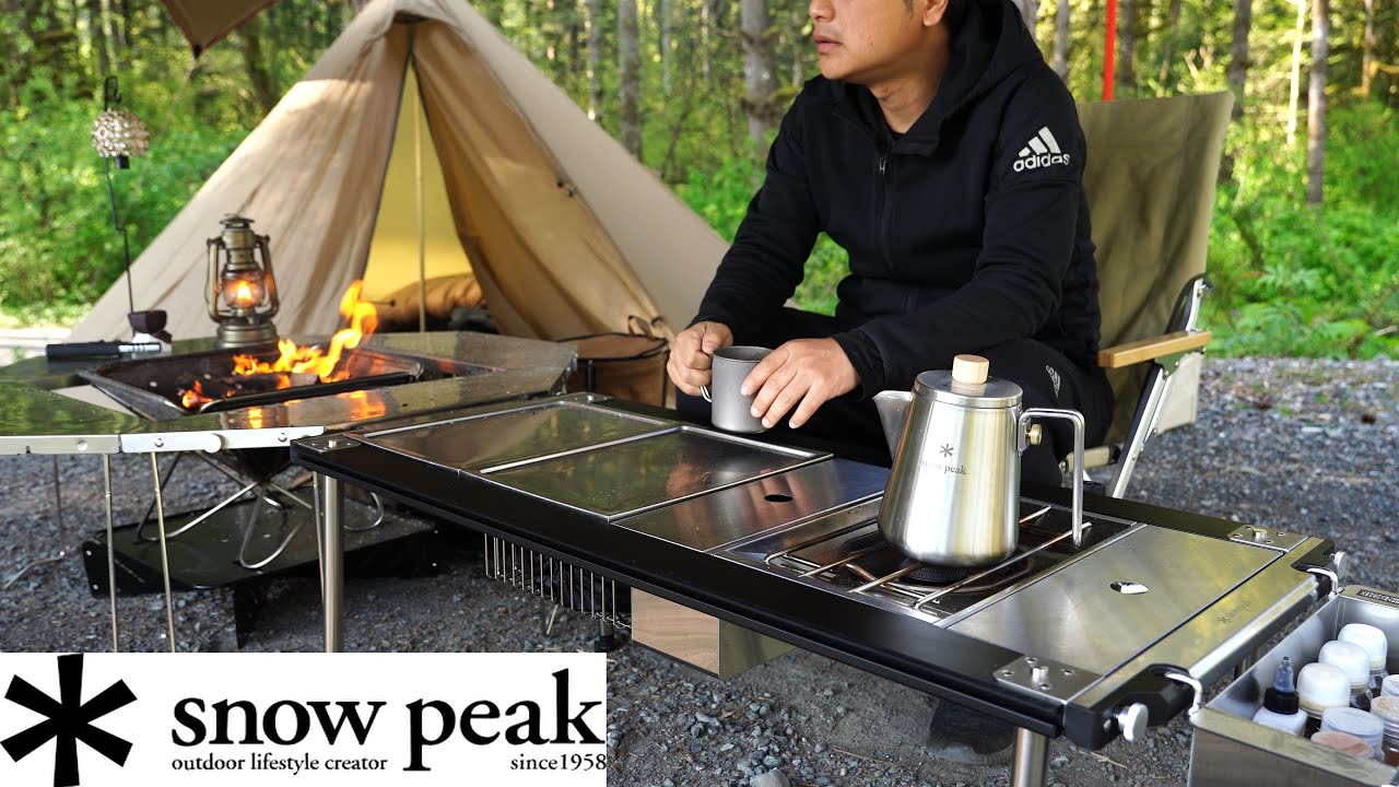snowpeak 】IGTショートロースタイル フルセット🤪👍 - YouTube