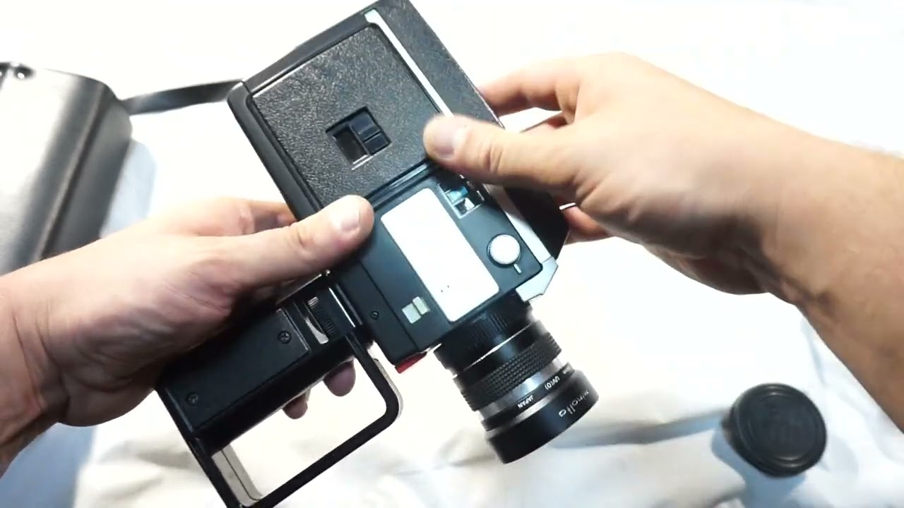 Minolta XL 400 Super 8 camera WORKING Minolta XL 400 8mm film