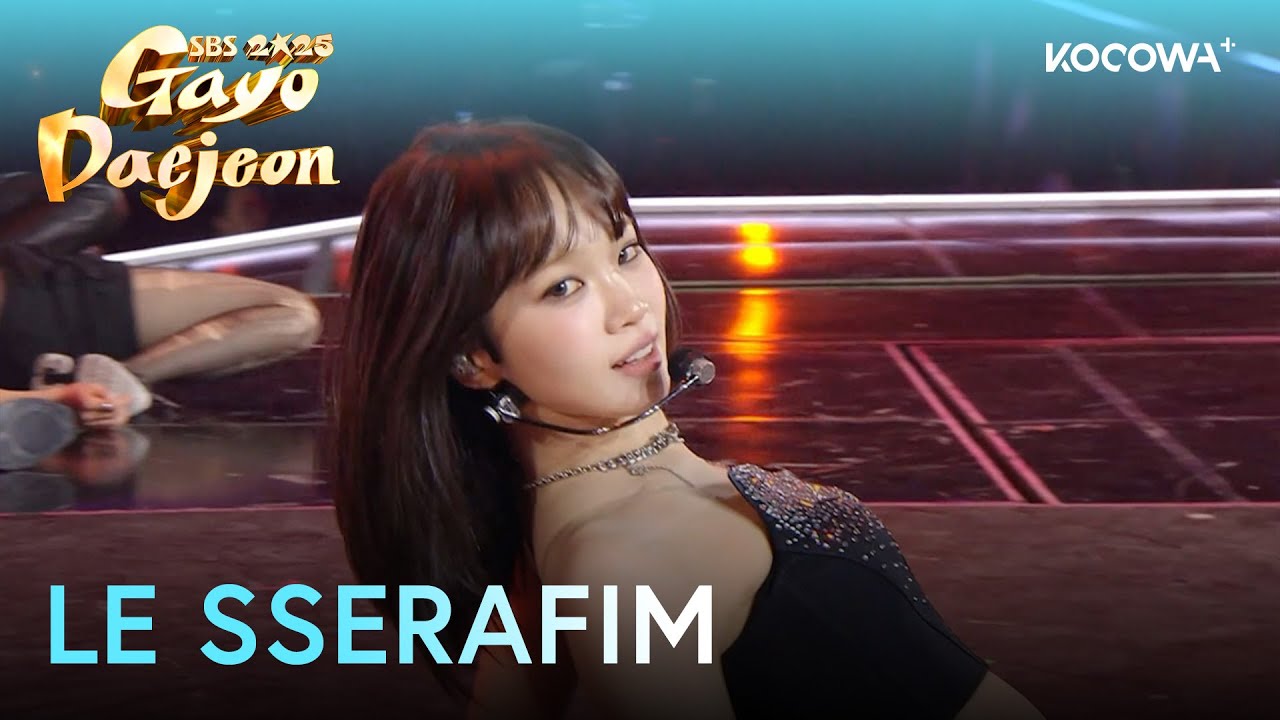 LE SSERAFIM - Intro + Spaghetti | 2025 SBS Gayo Daejeon | KOCOWA+