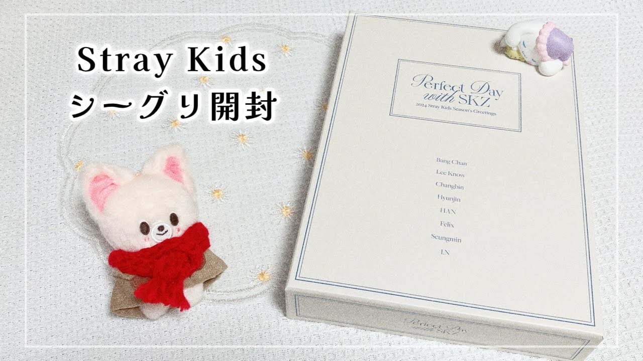 購入品】Stray Kids 2024 Seasons Greetings [ Perfect Day with SKZ