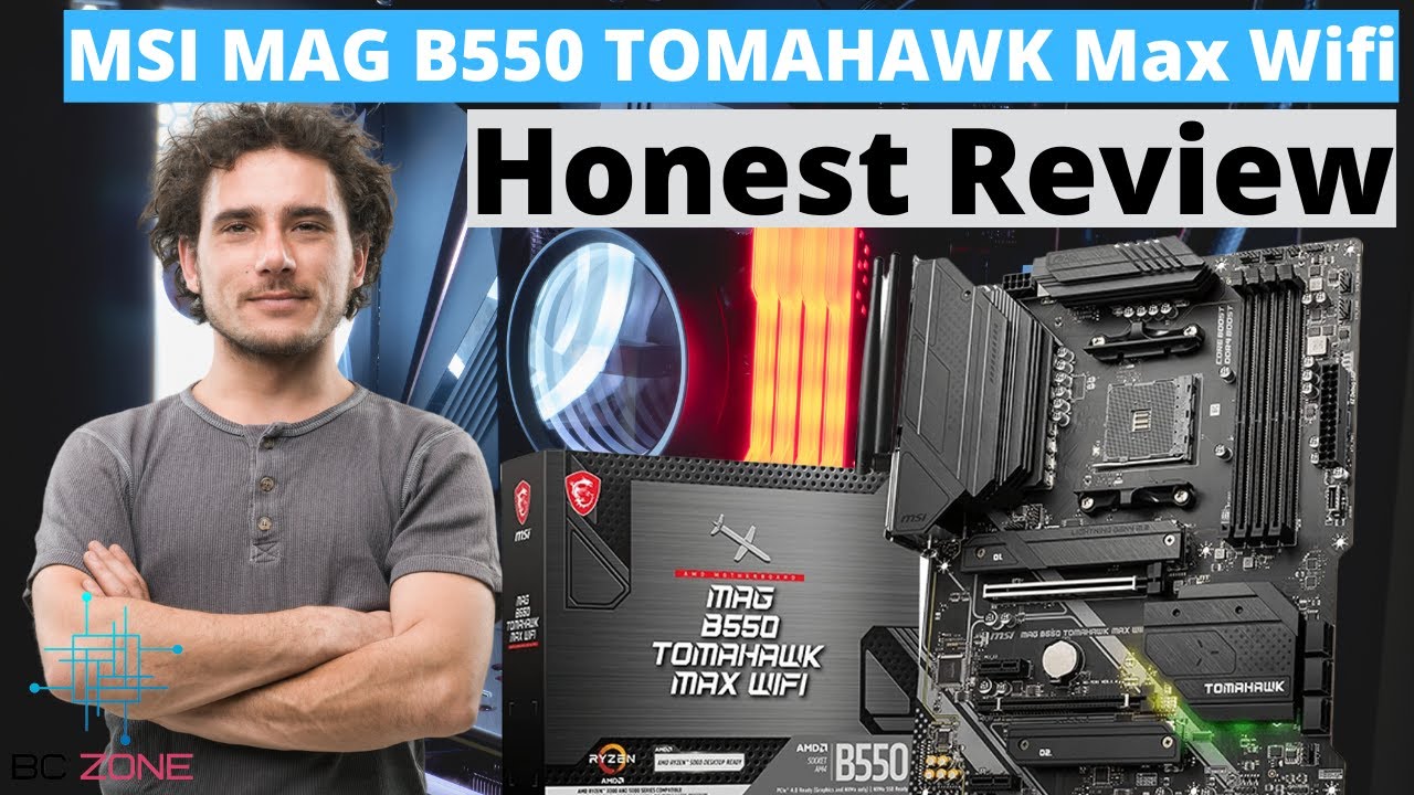 BEST OVERALL MOTHERBOARD FOR RYZEN 5 5600! MSI MAG B550 TOMAHAWK