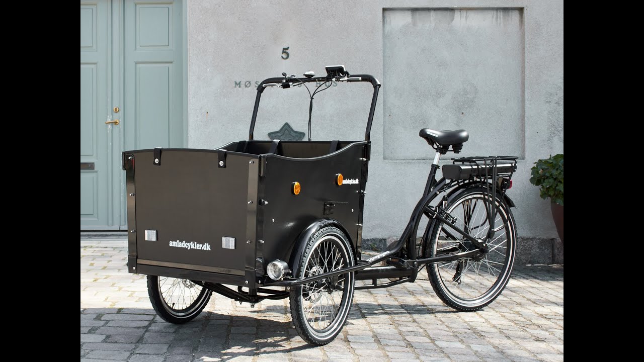 Introduction video Premium Electric Cargo bike. Amcargobikes