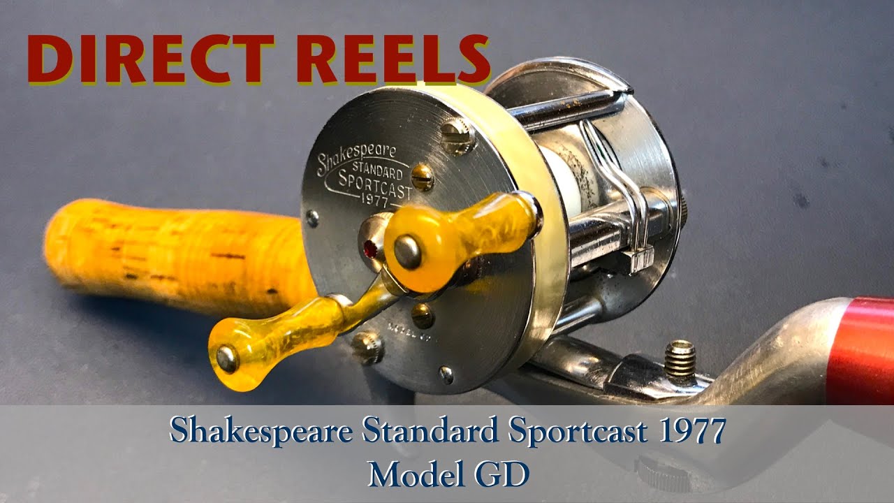ダイレクトリール】Shakespeare Standard Sportcast No.1977 Model GD