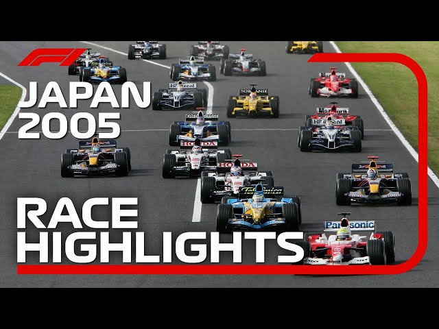 2005 Japanese Grand Prix: Race Highlights | DHL F1 Classics - YouTube