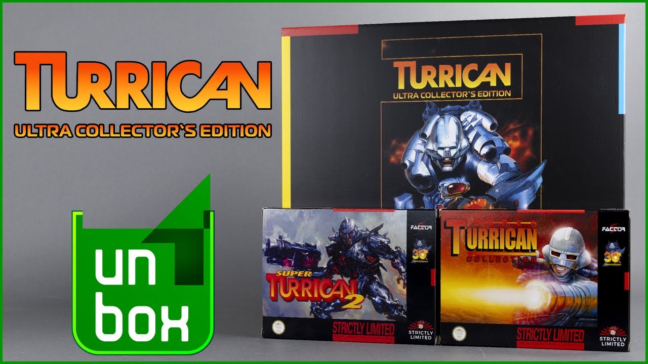 NSW] Turrican Ultra Collector's Edition unboxing - YouTube