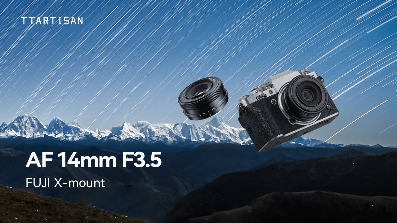 TTARTISAN New AF 14mm F3.5 Prime Lens for X-mount - YouTube