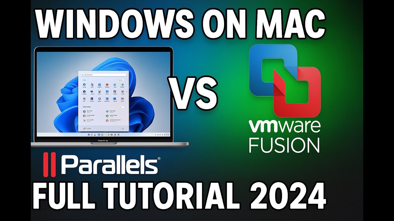 I Tested Windows on Mac in 2024 – Parallels vs VMFusion! - YouTube