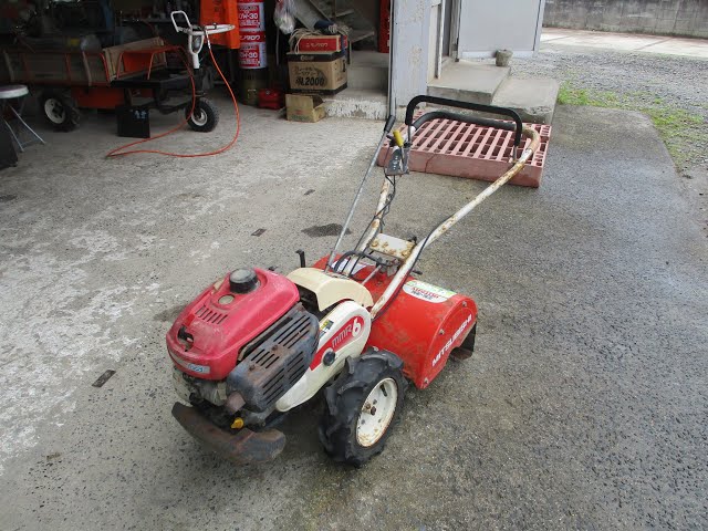 三菱 管理機 MMR6 正転・逆転ロータリー 正逆爪 GM182L 最大6馬力 セル