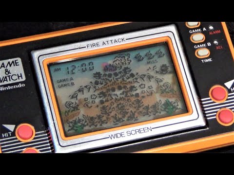 ゲームウォッチ】任天堂 ファイア アタック ID-29 ファイヤー