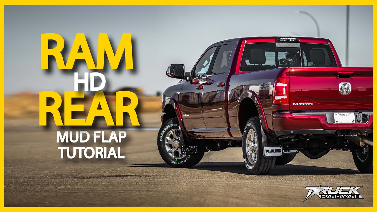 Truck Hardware Gatorback Laramie Longhorn Mud Flaps - Rear Pair