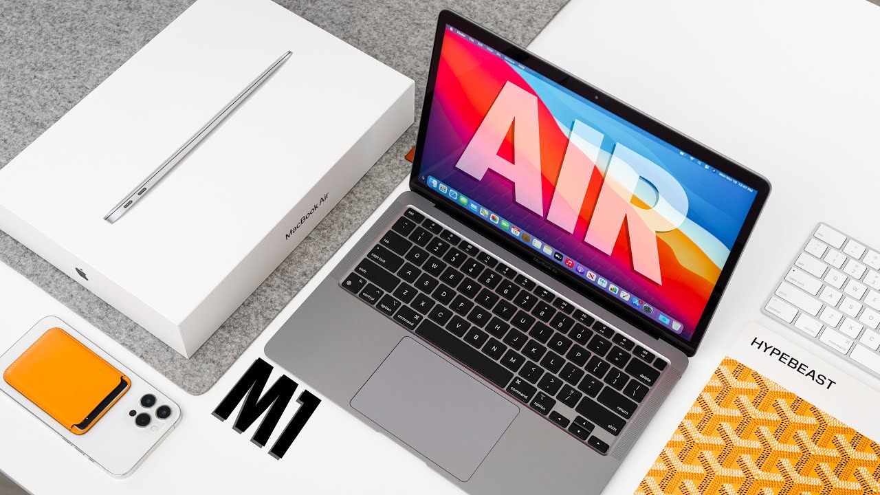 Macbook Air M1 UNBOXING and REVIEW - 2020 - YouTube