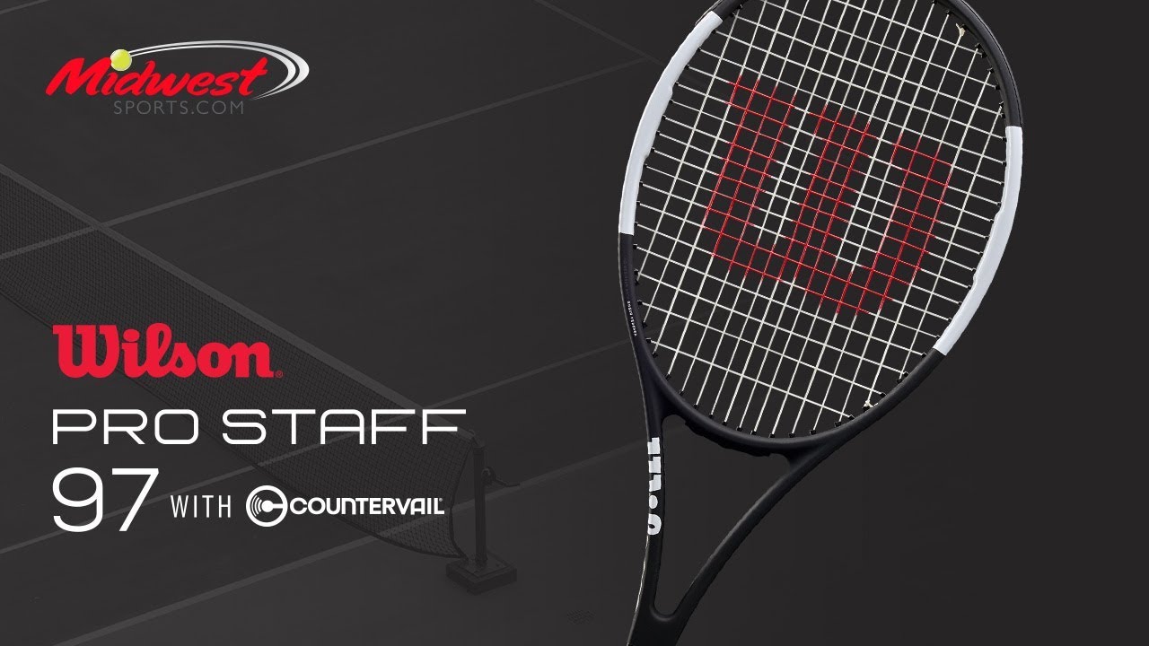 Wilson Pro Staff 97 Countervail Tennis Racquet - YouTube