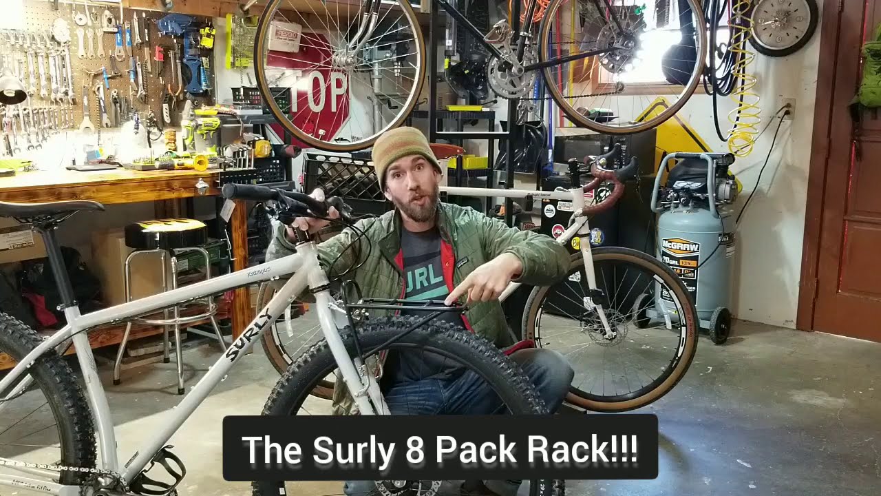 The Surly 8 Pack Rack! Maybe the perfect Bikepacking luggage